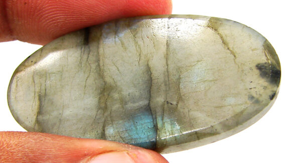 66.10 Ct Natural Blue Labradorite Loose Gemstone Cabochon Wire Wrap Stone - 22622 - Image 2