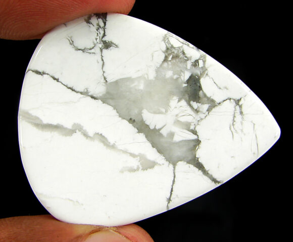 67.80 Ct Natural Fine Howlite Loose Gemstone Cabochon Wire Wrap Stone - 22716 - Image 2