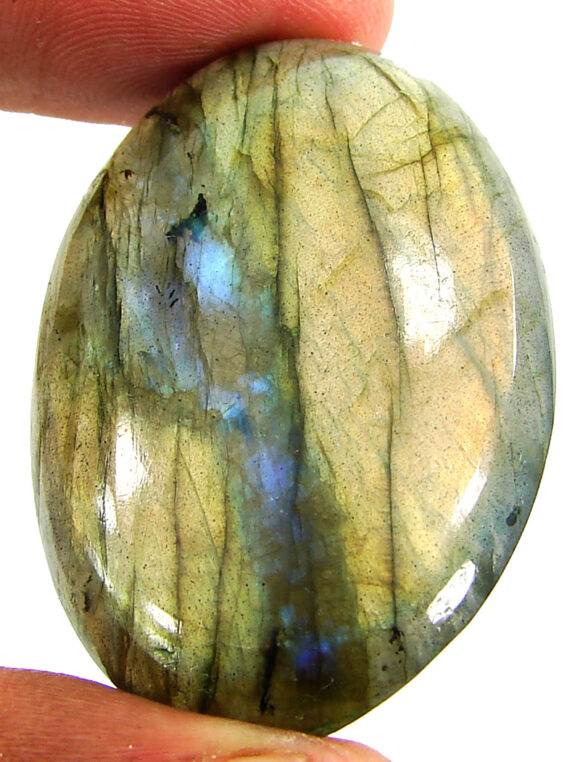 86.40 Ct Natural Labradorite Loose Gemstone Cabochon Stone Wire Wrap Stone - 22753