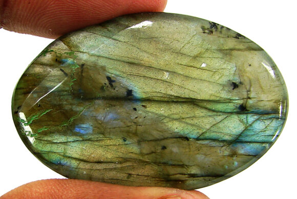 86.40 Ct Natural Labradorite Loose Gemstone Cabochon Stone Wire Wrap Stone - 22753 - Image 2