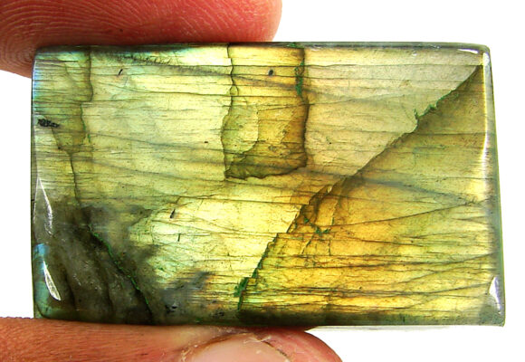 87.60 Ct Natural Labradorite Loose Gemstone Cabochon Stone Wire Wrap Stone - 22754 - Image 2