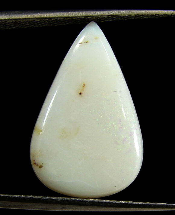 4.85 Ct Natural White Opal Loose Gemstone Cabochon Stone Wire Wrap Stone - 1287