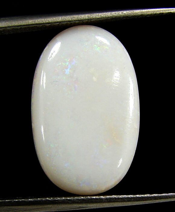 4.85 Ct Natural White Opal Loose Gemstone Cabochon Stone Wire Wrap Stone - 1290