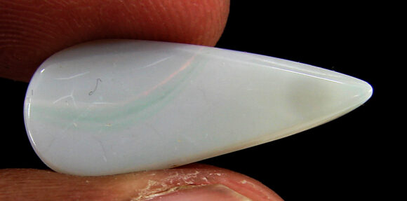 5.70 Ct Natural White Opal Loose Gemstone Cabochon Stone Wire Wrap Stone - 1292 - Image 2