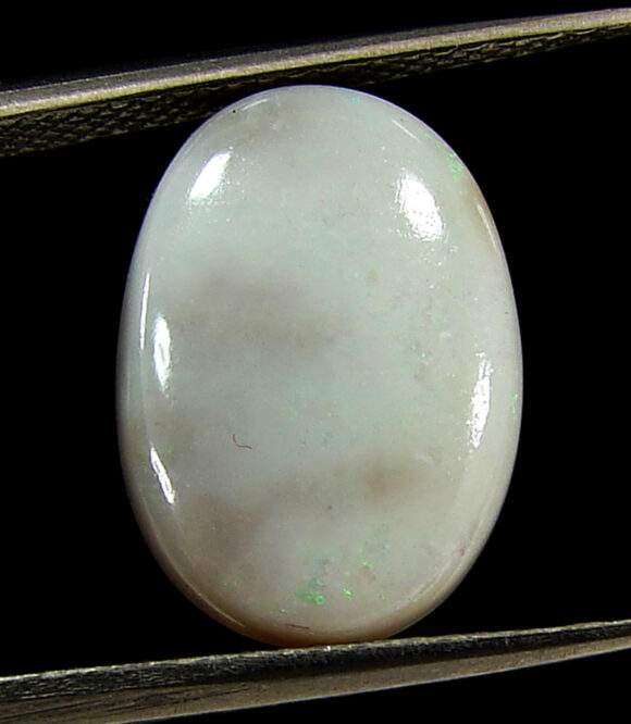 4.90 Ct Natural White Opal Loose Gemstone Cabochon Stone Wire Wrap Stone - 1300