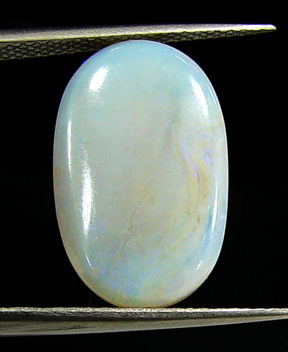 5.10 Ct Natural White Opal Loose Gemstone Cabochon Stone Wire Wrap Stone - 1301