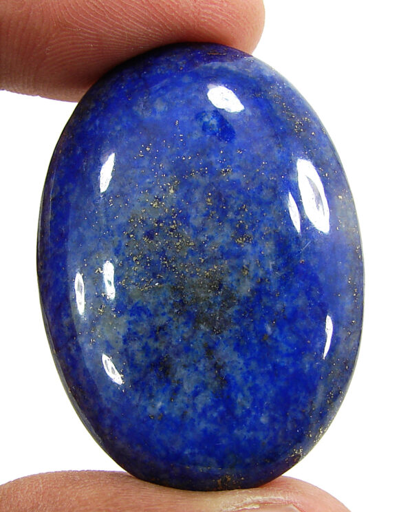 73.35 Ct Natural Lapis Lazuli Loose Gemstone Cabochon Cab Wire Wrap Stone - 1537