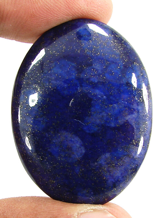 64.75 Ct Natural Lapis Lazuli Loose Gemstone Cabochon Cab Wire Wrap Stone - 1540