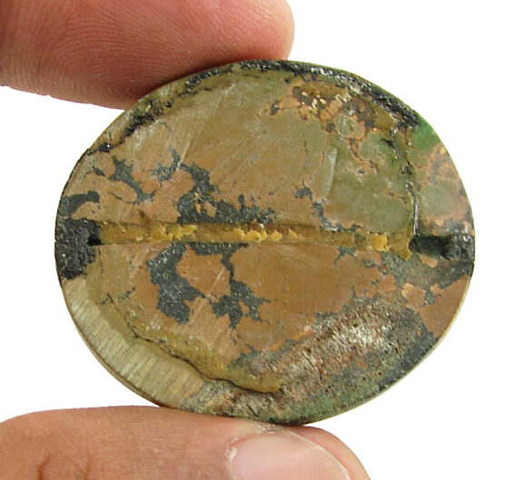 79.85 Ct Natural Tibet Turquoise Loose Gemstone Cabochon Wire Wrap Stone - 20124 - Image 2