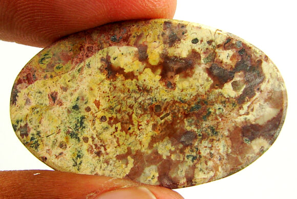 32.70 Ct Natural Leopard Skin Jasper Loose Gemstone Cabochon Wire Wrap - 22915 - Image 2