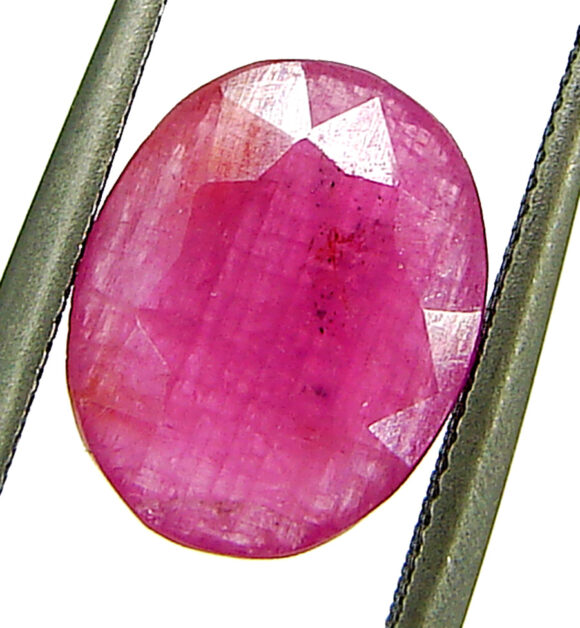 2.95 Ct Natural Ruby Loose Gemstone Stone Oval Cut Untreated Top Quality Stone - 1323