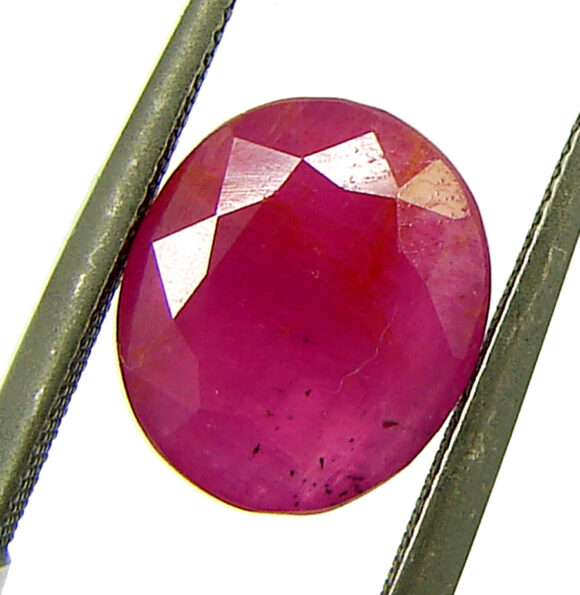 2.85 Ct Natural Ruby Loose Gemstone Stone Oval Cut Untreated Top Quality Stone - 1325